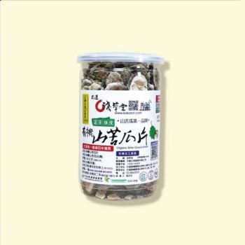 有機綠皮山苦瓜片100g