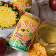 東之夏鳳梨百香茶香氣泡飲