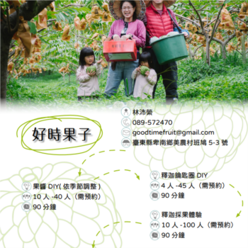 【農遊體驗行程】好時果子-釋迦鑰匙圈DIY  、釋迦採果體驗 
