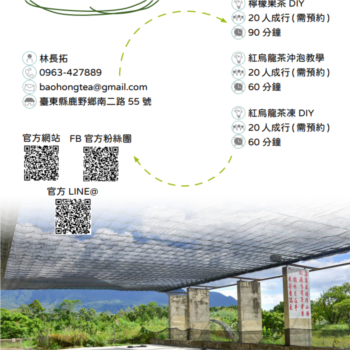 【農遊體驗行程】林旺製茶廠-檸檬果茶、紅烏龍茶凍DIY 、紅烏龍茶沖泡教學 