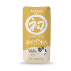 【新品上市】初鹿牧場-原味米牛乳 6入/組