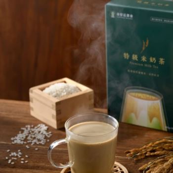 新品上市★後壁區農會-特級米奶茶