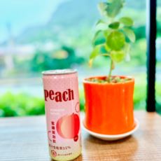 水蜜桃氣泡飲240ml