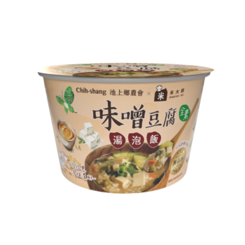 池農-湯泡飯味噌豆腐(全素）