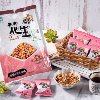 虎霸王花生分享包(麻辣小魚乾)