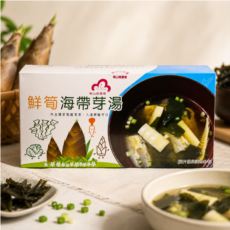 梅山農會-鮮筍海帶芽湯（純素）