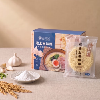 池上米拉麵3入(大蒜豚骨)