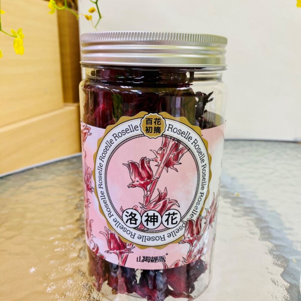 山海經脈 洛神花50g 罐裝 新裝上市 臺東縣農會